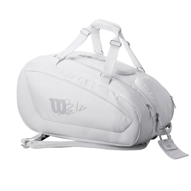 Paletero Wilson Bela Super Tour Padel Blanco