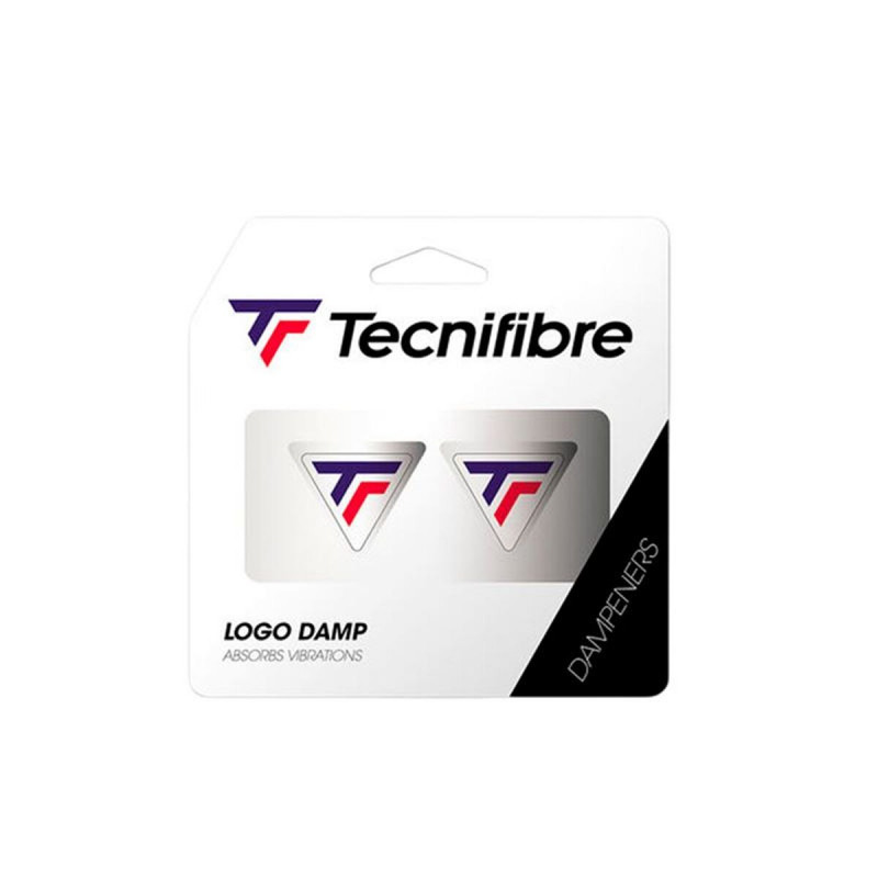 Antivibrador Tecnifibre Logo Damp Blanco