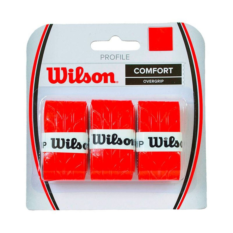 Overgrip de Tenis Wilson WRZ4025RD Rojo