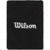 Muñequera Deportiva Wilson Wide Terry Negro