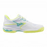 Zapatillas de Padel para Adultos Mizuno Wave Exceed Light 2 Cc Blanco