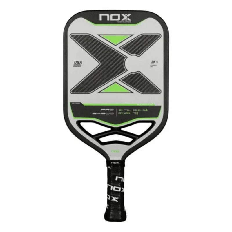 Pala de Pickleball Nox Nox Pro Shield Negro Fibra de carbono