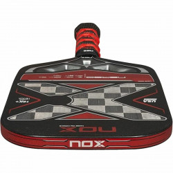 Pala de Pickleball Nox Nerbo Negro Fibra de carbono
