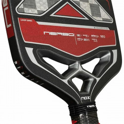 Pala de Pickleball Nox Nerbo Negro Fibra de carbono