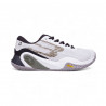 Zapatillas de Padel para Adultos Bullpadel Hack Vibram 25V Blanco