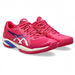 Zapatillas de Tenis para Mujer Asics Solution Swift Ff 2 Clay Rojo Carmesí