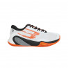 Zapatillas de Padel para Adultos Bullpadel Hack Vibram 25I Blanco
