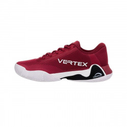 Zapatillas de Padel para Adultos Bullpadel Vertex Vibram 25I Rojo Oscuro